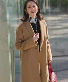 23区 【洗える】ベロアニット カーディガン