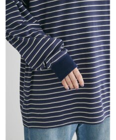 Green Parks マシュマロタッチボーダープルオーバー