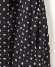 J.PRESS LADIES L 【洗える】ジオメトリックプリント ワンピース