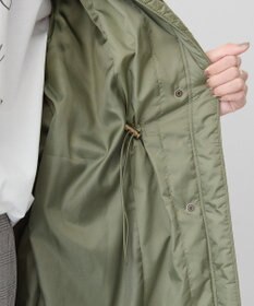 AMERICAN HOLIC 軽ポカノーカラーキルティングロングコート