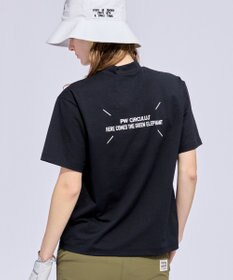 PW CIRCULUS 【WOMEN】アニマルグラフィックモックネック  ゴルフウェア レディース