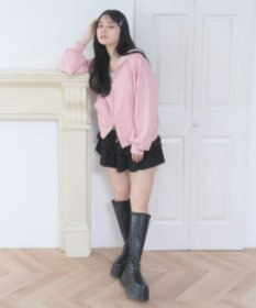 WEGO ダンボールレースパーカー