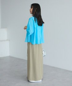 CRAFT STANDARD BOUTIQUE バックギャザーポンチョシャツ