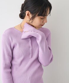 CRAFT STANDARD BOUTIQUE ヘンリーネック袖フレアプルオーバー