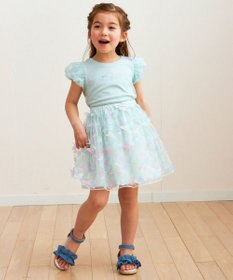 ANY KIDS 袖 チュール Ｔシャツ