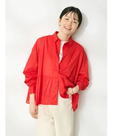 CRAFT STANDARD BOUTIQUE ペプラムブラウス（長袖）