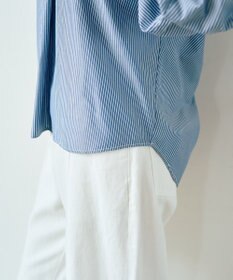YECCA VECCA タックスリーブスキッパーブラウス