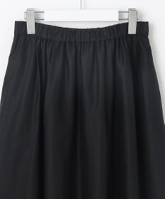 自由区 L 【カタログ掲載・接触冷感・洗える】エンブロイダリーローンティアード スカート