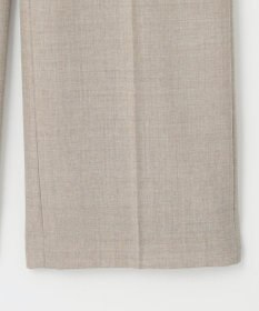 自由区 【セットアップ可】ライトウールトロピカル ストレートパンツ