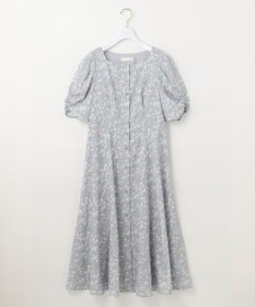ANY SIS 【洗える】ファジープリント ワンピース