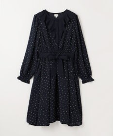 組曲 KIDS 【150-160cm】キャサリンドット ワンピース