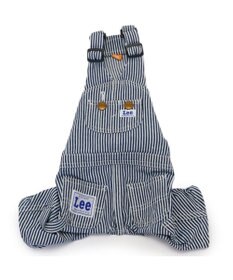 PET PARADISE Lee ヒッコリー オーバーオール  小型犬
