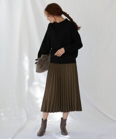 ANY ギャザーハンドルファートートバッグ