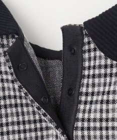 組曲 KIDS 【110-140㎝】チェックジャガード トレーナー