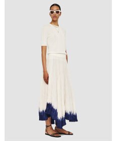 JOSEPH ニットアンドウーヴン　シルクプリーツスカート