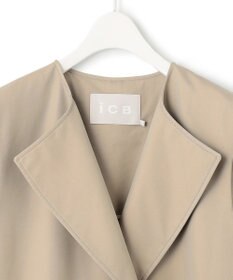 ICB L T/Cシャンブレーツイル 3WAYコート