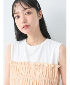 earth music&ecology ドッキングシャーリングプルオーバー