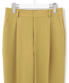 23区 【洗える】ポリエステルストレッチツイル テーパードパンツ