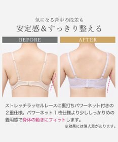 BRADELIS New York 【BRADELIS New York/ 育乳補整ブラ・STEP2 寄せる】ベルステップ2ブラ26S2