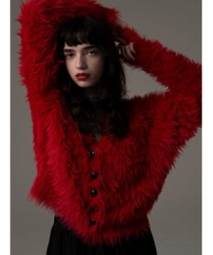 Te chichi 【R by Te chichi】シャギーカーディガン《2025winter catalog item》