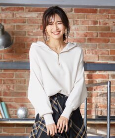 ANY 【洗える】スウェットライクフーディ