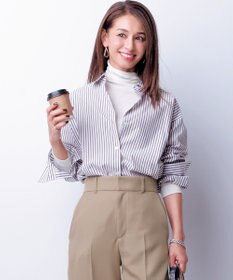 UNFILO 【抗菌防臭】イージーケア オーバー シャツ