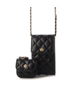 LA BAGAGERIE 【MONICA】キルティングマルチミニショルダー