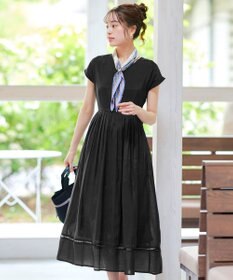 Tiaclasse 【洗える】はしごレースワンピース