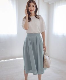 組曲 S レーシージャージーニットライク カットソー