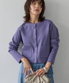 AMERICAN HOLIC バイパチリングドットニットカーディガン