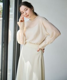 #Newans シアープルオーバーシャツ