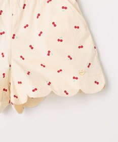 ANY KIDS 【洗濯機可能】スカラップショートパンツ