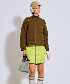 PW CIRCULUS 【WOMEN】キルティング中綿リバーシブルスカート  ゴルフウェア レディース