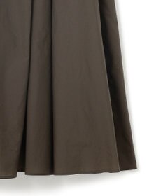 23区 L 【洗える】ナイロンコットンポプリン タック スカート