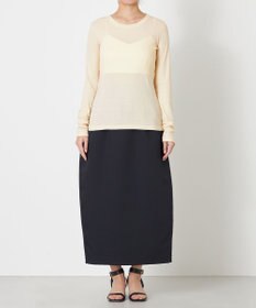 NAVE 【Nave・洗える】ガーゼフライス ロングスリーブ