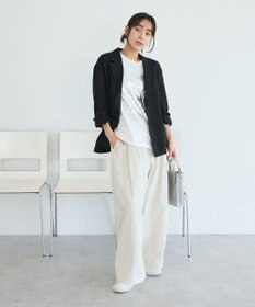 CRAFT STANDARD BOUTIQUE コットンナイロンカーブパンツ