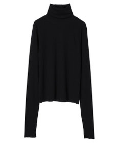 earth music&ecology ＴＲウールブレンドタートルネックプルオーバー