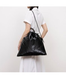 UNBILLION カシュカシュ cachecache / コンビ金手ハンドル2wayトート