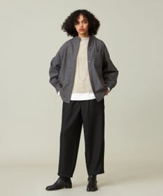 J.PRESS YORK STREET 【WOMEN】バンドカラーブラウス