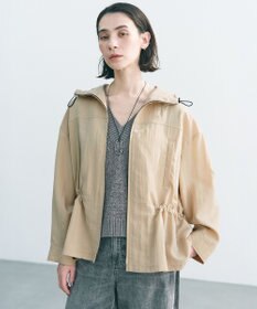 UNFILO ドロスト フーディブルゾン