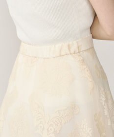 GRACE CONTINENTAL オーナメントロングスカート