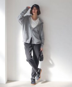 WEGO 【ユニセックス着用ITEM/MLサイズ展開】コンパクトフィットダブルZIPパーカー