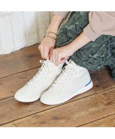 ing <ing>晴雨兼用ハイカットスニーカー