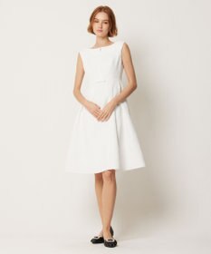 TOCCA 【WEB限定カラーあり】【消臭・洗える】RIBBON LABYRINTH JACQUARD ドレス
