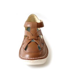 Pointer 本革編み込みグルカサンダル