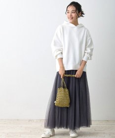 ROOTOTE 1090【手編みカゴバッグ風】SC.ベビールー.クロッシュメタリック-A