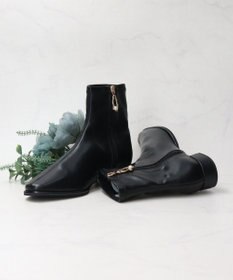 Bridget Birkin 【Bridget Birkin】パールチャームショートブーツ