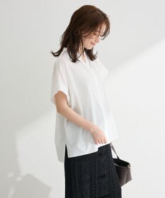 Green Parks 半袖シアースキッパーブラウス