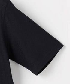 JOSEPH ABBOUD 【オリジナルジャージ生地/サラリ清涼/上質感】コンパクトブロックリンクス ドレス Ｔシャツ
