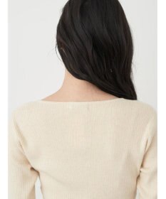 earth music&ecology ツイストリブラメニットプルオーバー